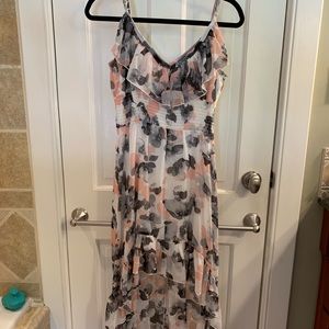 HeartSoul High Low Floral Dress. Size M.